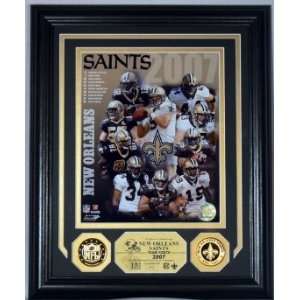  New Orleans Saints 2007 Team Force Photomint Sports 
