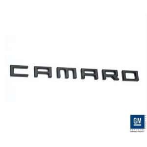  Exclusive By DefenderWorx Camaro Letters Black Everything 