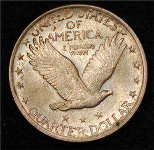 1920 Standing Liberty Quarter Fully Original Mint State Piece, very 