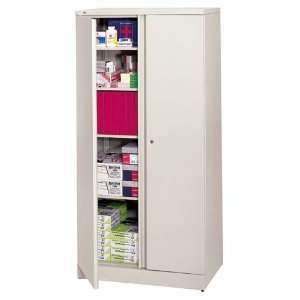   Cabinets,Two Point Locking,36x18x72,Light Gray