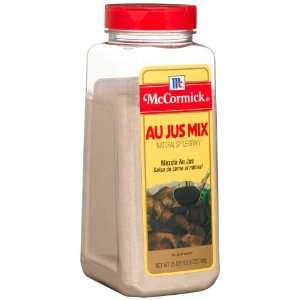 McCormick Au Jus Mix, Natural Style Gravy, 25 Ounce Plastic Bottle 