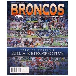   : NFL Denver Broncos 2011 Year In Review Magazine: Sports & Outdoors