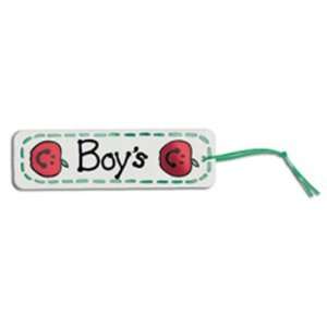  17 Pack HEART & SEW HALL PASSES BOYS WITH APPLE 