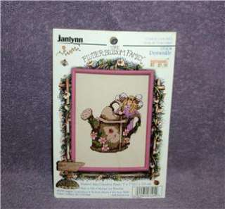 Counted Cross Stitch FLUTTER BLOSSOM FAMILY Periwinkle  