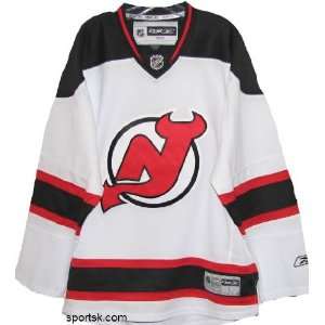  New Jersey Devils Reebok Premier Road Jersey: Sports 