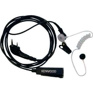  Kenwood KHS 8 BL 2 Wire Palm Mic w/Earphone   Black