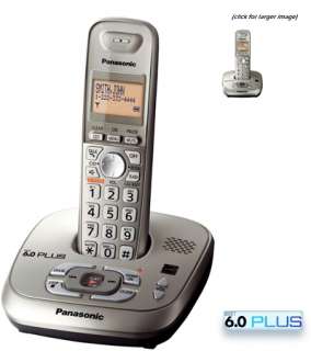 PANASONIC KX TG4021N DECT 6.0 Expandable Digital Cordless Phone System 