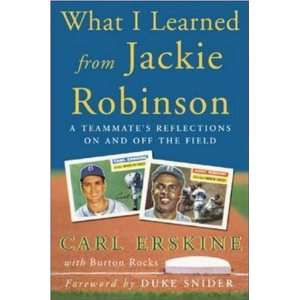  What I Learned From Jackie Robinson A Teammates 