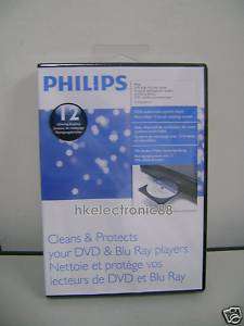Philips DVD & Blu Ray Lens Cleaner SVC2523W/10 FREE S&H  