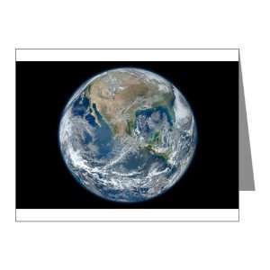   Cards (20 Pack) Earth in HD from 2012 Satellite Photo 