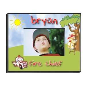  Fireman Personalized Childrens Frame