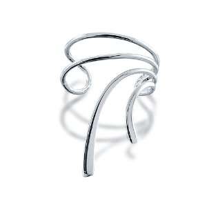   925 Sterling Silver Whimsical Ear Cuff Right Ear [Jewelry]: Jewelry