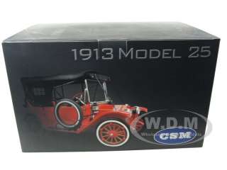   car model of 1913 Buick Model 25 White die cast car by Suntrade