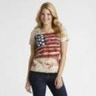 Holiday Editions Womens America the Beautiful T Shirt