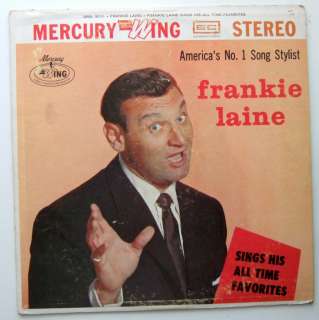   Laine   Sings His All Time Favorites LP   USED RECORD   Mercury Wing