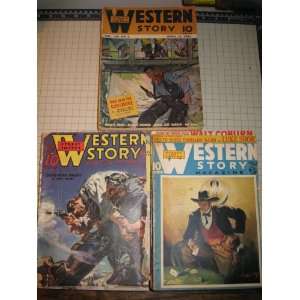  Lot of 12 Western Story Pulp Magazines 1933 1942 