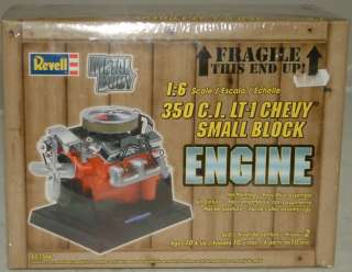 CARS  350 C.I. LT 1 CHEVY SMALL BLOCK ENGINE MODEL KIT  