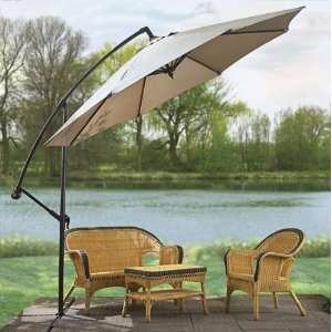 10 Cantilevered Patio Umbrella: Patio, Lawn & Garden