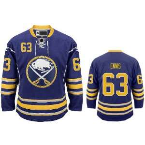 Buffalo Sabres Jersey #63 Tyler Ennis Blue Hockey Authentic Jerseys 