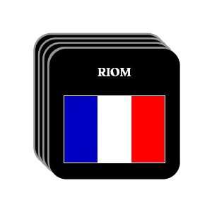 France   RIOM Set of 4 Mini Mousepad Coasters