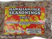 Hawaiian Isle Seasonings CHILI Hawaii rub salt 8oz  