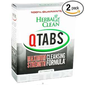 BNG Enterprises Herbal Clean Qtabs Maximum Strength Cleansing Formula 