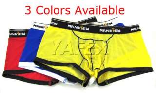   Pouch Big Boxer Brief Briefs Men Mens Underwear Sz S M L 3color  