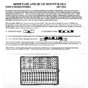   Quad Mount Rails & Shields(For US Destroyer Battleship) Electronics