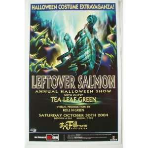 Leftover Salmon Tea Leaf Green Fillmore Concert Poster  