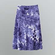 Jaclyn Smith Womens Slimming Curved Seam Skirt 