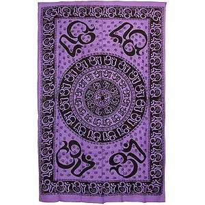  Sacred Om Symbol Bedspread Tapestry: Everything Else