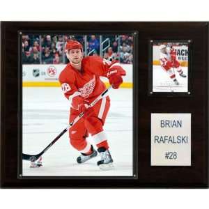 NHL Brian Rafalski Detroit Red Wings Player Plaque 