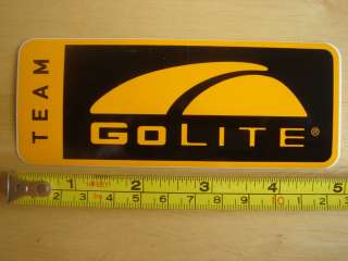 GOLITE Team Jacket STICKER LARGE NEW GO LITE  