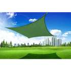 Aosom 16.5 Square Outdoor Patio Sun Shade Sail Canopy   Green