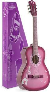 STAGG 3/4 Model 590mm Purple burst Lily Cloud Nylon String Classical 