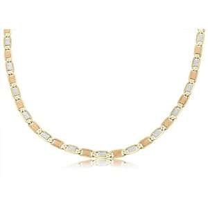   Color Gold Valentino Chain / Necklace 5mm Wide 24 inch Long: Jewelry