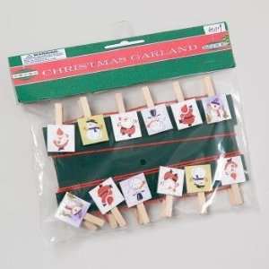 Mini Clothespin Christmas Card Holder Case Pack 72