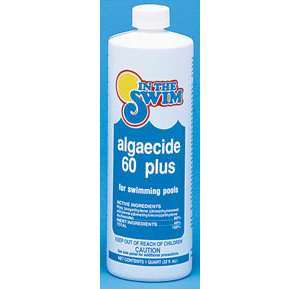   The Swim Algaecide 60 Plus Algae Swimming Pool Chemical 1 Quart  