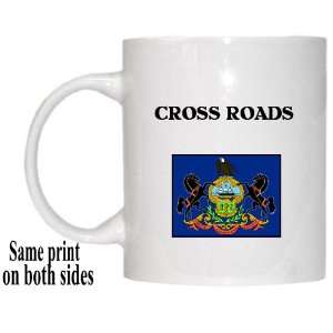  US State Flag   CROSS ROADS, Pennsylvania (PA) Mug 