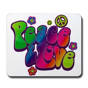  Mousepad (Mouse Pad) Peace And Love: Everything Else
