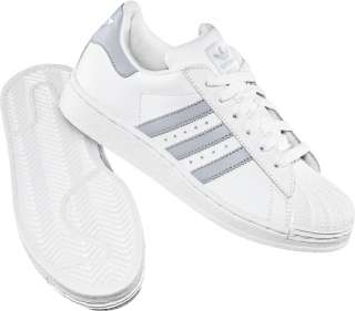 New Adidas Superstar 2 Original Wht/Slv Tennis Shoe Mn  