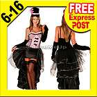 VEGAS PINK burlesque COSTUME dance SHOWGIRL full outfit Ladies 8 16