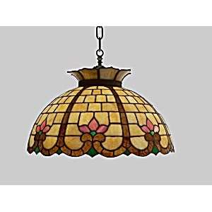    Stained Glass Hanging Dome Gas & Electric