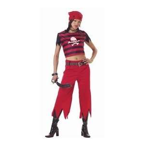  Hip Punk Pirate Teen Costume (Teen Size) Toys & Games