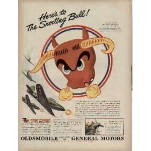   Squadron, U. S. Army Air Forces .. 1943 Oldsmobile War Bond ad
