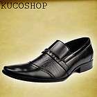 Fashion Delli Aldo Mens Dress Shoes Slip On Black Crocodile SIze 10 