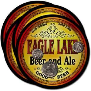  Eagle Lake, TX Beer & Ale Coasters   4pk 