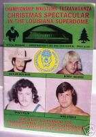 78 Superdome NWA Wrestling Program Magazine Ladd Andre  