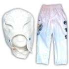 WWE Rey Mysterio   White Kid Size Replica Wrestling Mask & Pants Combo