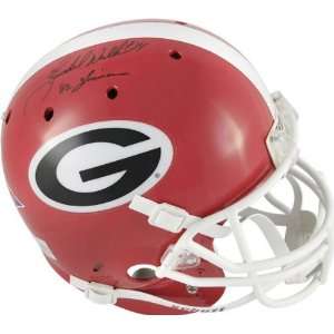  Walker Autographed Helmet  Details Georgia Bulldogs, Schutt Helmet 